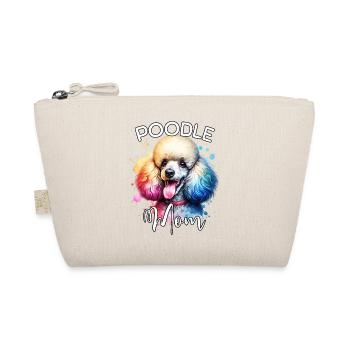 Poodle Mom - Organic Pouch - nature - Front
