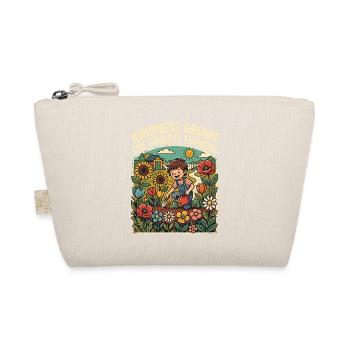 Kindness makes the coolest flowers grow - Organic Pouch - nature - Front