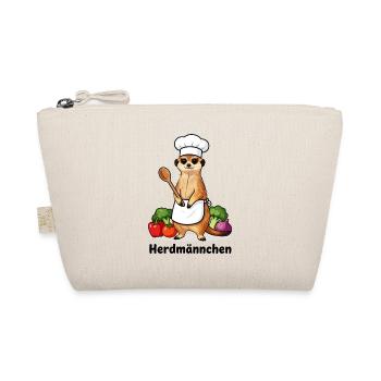 Herdmännchen Koch Gastronomie Beikoch Lustig  - Bio-Täschchen - Natur - Vorne