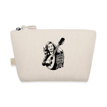 Mandolin Double Strings Double Joy Madolinist - Organic Pouch - nature - Front