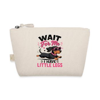 Attends-moi : Petit chien aux os fins - Trousse biologique - nature - Devant