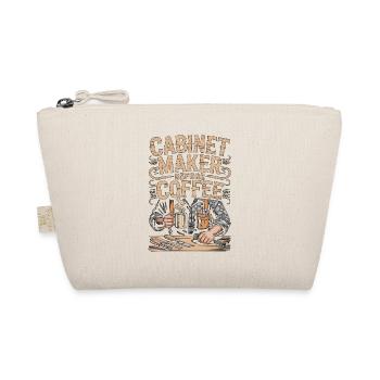 Cabinet Maker Before Furniture Maker Coffee Lover - Organic Pouch - nature - Front
