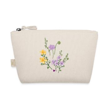 Gartenblumen  - Bio-Täschchen - Natur - Vorne