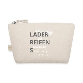 Lader und Reifen - Bio-Täschchen - Natur - Vorne