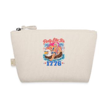 Celebrate like in 1776! George Washington, Jul 4 - Organic Pouch - nature - Front