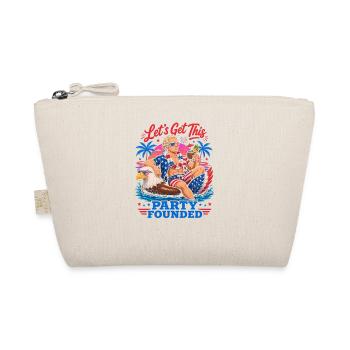 Let's found this party! Alexander Hamilton - Organic Pouch - nature - Front