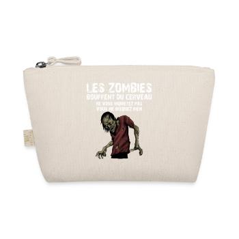 Les Zombies Bouffent Du Cerveau Ne Vous Inquiet... - Trousse biologique - nature - Devant