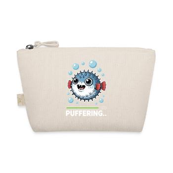 Kugelfische Sprüche Lustiges Kugelfische Geschenk  - Bio-Täschchen - Natur - Vorne