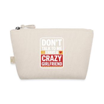 Petite amie folle Pardonne couple Petite amie folle - Trousse biologique - nature - Devant