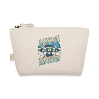 Private Pilot Autopilot Engaged Flight Instructor - Organic Pouch - nature - Front