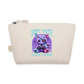 Pastel Goth Soft Goth Gaming Gamer - Bio-Täschchen - Natur - Vorne