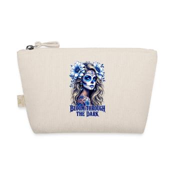 Bloom Through The Dark Sugar Skull - Bio-Täschchen - Natur - Vorne