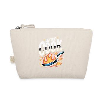 Let Me Cook Cooking Grilling Meme Grill Master Chef - Organic Pouch - nature - Front