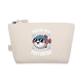 Kugelfische Sprüche Lustiges Kugelfische Geschenk  - Bio-Täschchen - Natur - Vorne