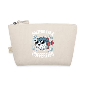 Kugelfische Sprüche Lustiges Kugelfische Geschenk  - Bio-Täschchen - Natur - Vorne