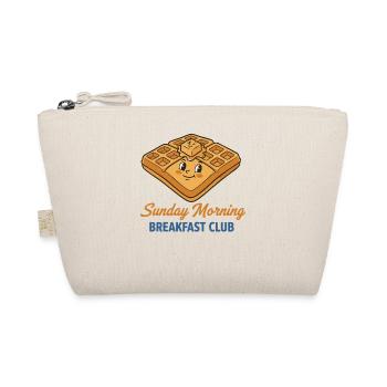 Frühstück Sonntagmorgen Frühstücksclub Lustig - Bio-Täschchen - Natur - Vorne