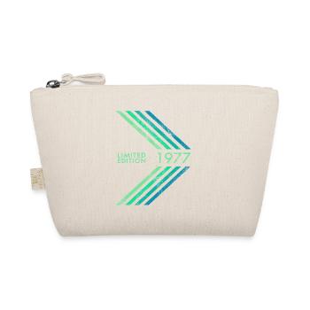 1977 Limited Edition Geburtstag Herren Damen Sport - Bio-Täschchen - Natur - Vorne