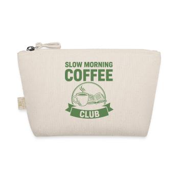 Frühstück Langsamer Morgenkaffeeclub Lustiger Brunch - Bio-Täschchen - Natur - Vorne