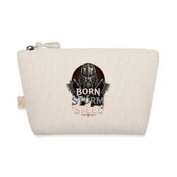 Born Of Storm And Steel - Bio-Täschchen - Natur - Vorne