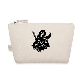 Funny Halloween Ghost Halloween Party Ghost - Bio-Täschchen - Natur - Vorne