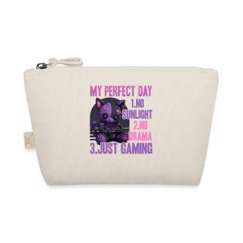 Pastel Goth Soft Goth Gaming Gamer - Bio-Täschchen - Natur - Vorne