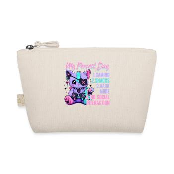 Pastel Goth Soft Goth Gaming Gamer - Bio-Täschchen - Natur - Vorne