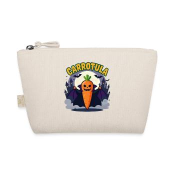 Carrotula Karotte Vampir Halloween Kostüm Witz - Bio-Täschchen - Natur - Vorne