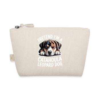 Louisiana Catahoula Leopard Dog Spruch Geschenk - Bio-Täschchen - Natur - Vorne