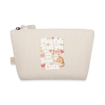 Chat peut te gâter Chats Maman de chat Chats - Trousse biologique - nature - Devant