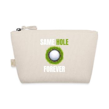 Bachelor Party Hole - Organic Pouch - nature - Front