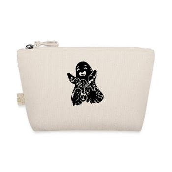 Funny Halloween Ghost Halloween Party Ghost - Bio-Täschchen - Natur - Vorne