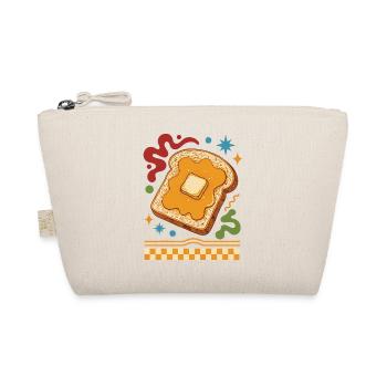 Breakfast Funny Brunch Coffee Pancake Bacon Maple - Organic Pouch - nature - Front