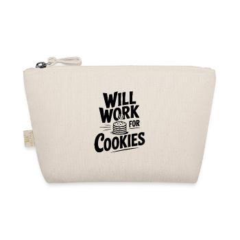Will Work For Cookies - Organic Pouch - nature - Front