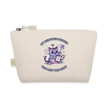 My Nervous System Has Left the Chat - Organic Pouch - nature - Front