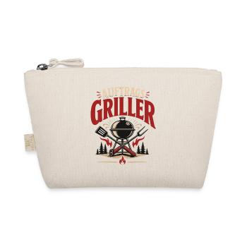 Auftragsgriller BBQ Grillmeister Vintage - Bio-Täschchen - Natur - Vorne