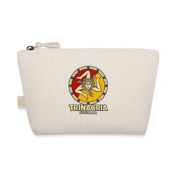 Sicilia Trinacria Sicilian Flag Heritage Pride Gif - Organic Pouch - nature - Front