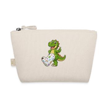 Dinosaure joyeux avec du plâtre - Trousse biologique - nature - Devant