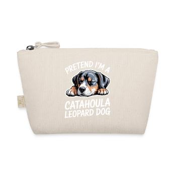 Louisiana Catahoula Leopard Dog Spruch Geschenk - Bio-Täschchen - Natur - Vorne