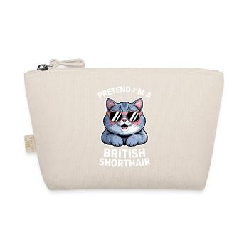 Dictons britanniques à poil court : cadeau drôle de chat - Trousse biologique - nature - Devant