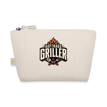 Auftragsgriller BBQ Grillmeister Grillkönig - Bio-Täschchen - Natur - Vorne