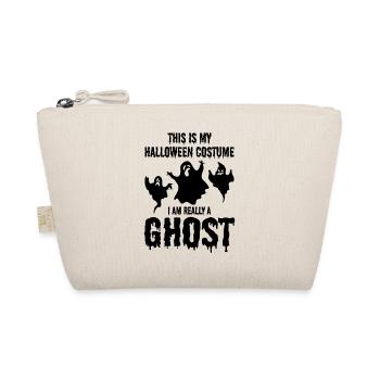 C’est mon costume d’Halloween. Je suis vraiment un fantôme. - Trousse biologique - nature - Devant