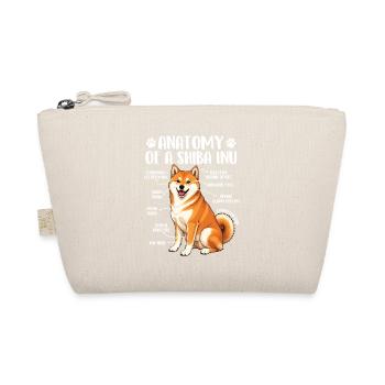 Anatomie eines Shiba Inu Doge-Humors - Bio-Täschchen - Natur - Vorne