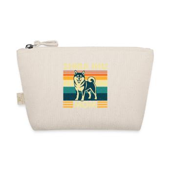 Shiba Inu Mom Kawaii Japanischer Doge - Bio-Täschchen - Natur - Vorne