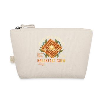 Breakfast Crew : Brunch drôle Café Pancake Bacon - Trousse biologique - nature - Devant