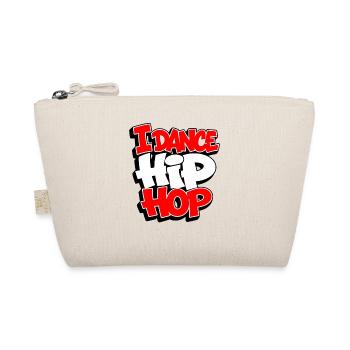 I Dance Hip Hop Style Graffiti Motif / Breackdance - Organic Pouch - nature - Front