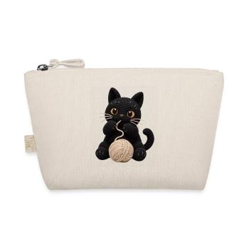 Crochet Chat Noir Crochet Chaton Tricote - Trousse biologique - nature - Devant