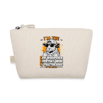 Je suis le PDG Cow Whisperer Fermier Exécutif - Trousse biologique - nature - Devant