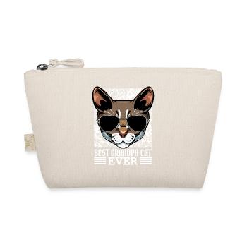 Best Grandpa Cat Ever - Bio-Täschchen - Natur - Vorne
