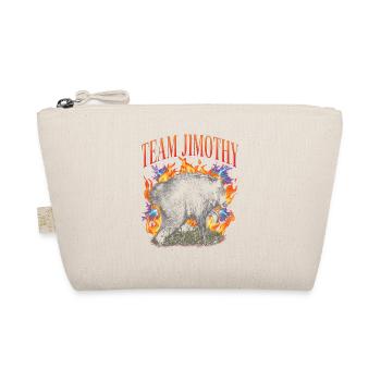 Jimothy Viraler Waschbär Lustiges Team Jimothy - Bio-Täschchen - Natur - Vorne
