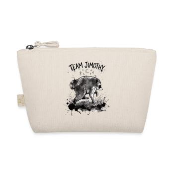 Jimothy Viral Raccoon Funny Team Jimothy - Organic Pouch - nature - Front
